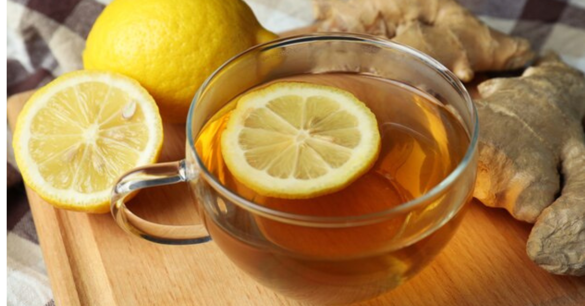 lemon-ginger -tea