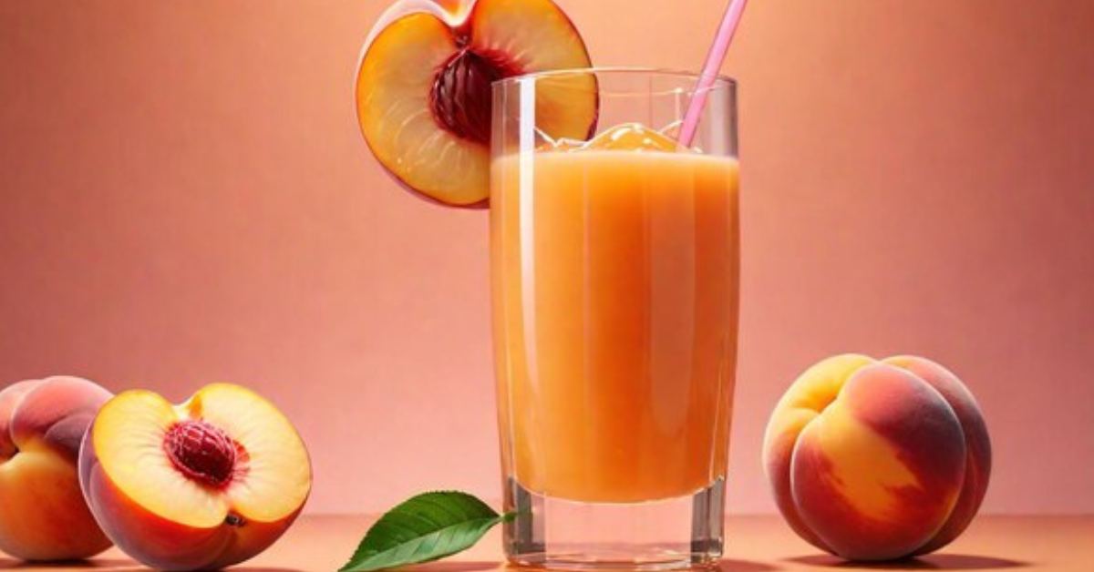 peach-juice