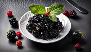 blackberry-bowl-dark-plate-dark-background_1234738-240610-300x172 Benefits of blackberries for skin