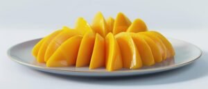 plate-sliced-ripe-mango-arranged-fan-shape_1168612-121857-300x128 MANGO :10 Surprising Health Benefits, nutrients and facts