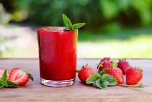 strawberry-smoothies-decorated-with-mint-leaves7_98772-68-300x202 Boost Your Day with Easy Strawberry Juice Recipe