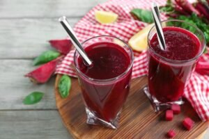 two-glasses-homemade-beet-smoothie-wooden-table_392895-450044-300x200 Cranberry Juice 101 : Health Benefits, Recipe, and facts