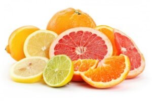 citrus-fruits-isolated-white-background-with-orange-grapefruit-slices-lemon-lime_641503-31636-300x200 15 Heart-Healthy Foods to Manage high blood pressure Easily