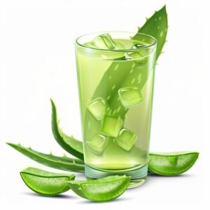 fresh-aloe-vera-juice-isolated-white-background_787273-61217-300x300 Aloe Vera Juice 101: Health Benefits, Nutrients, Tips